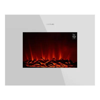 CECOTEC Chemin&eacute;e &eacute;lectrique ready warm 2690 flames connected white