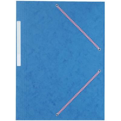 GéNéRIQUE Chemise 3 Rabats &Agrave; &Eacute;lastiques. Coloris : Bleu. Carte Lustr&eacute;e 7/10 &Egrave;me. 600g