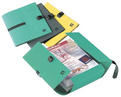 ELBA Chemise Clip'n Go - carte forte 5/10e - format 24 x 32 cm - vert