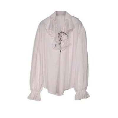 WIDMANN Chemise &eacute;poque Homme Blanche - Blanc - M/L