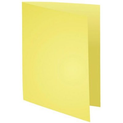 EXACOMPTA Chemise  - Paquet de 100 chemises ""Jura 160"" 24x32cm Jaune