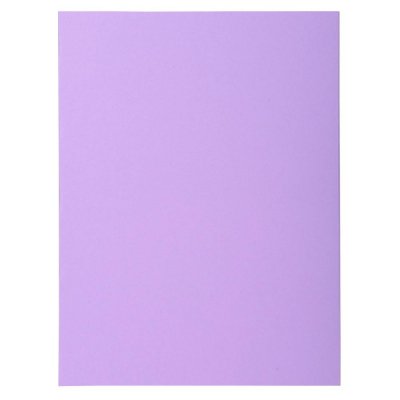 EXACOMPTA Chemise  Super 250 - carte 210 g - lilas - 24 x 32 cm - paquet de 100