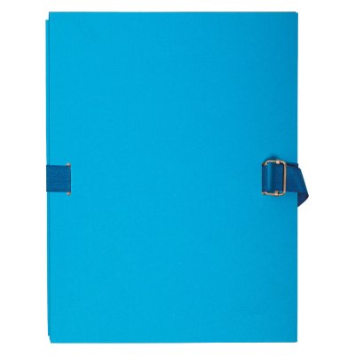 Chemise extensible &agrave; rabat Exacompta - coloris bleu