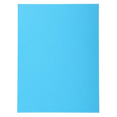 EXACOMPTA Chemises Dossiers 180g 24x32 Bleu Fonce - Paquet De 100
