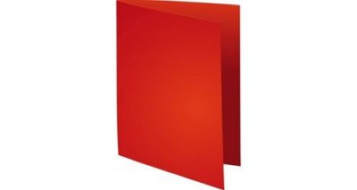 EXACOMPTA Chemises dossiers 180g 24x32 rouge - Paquet de 100