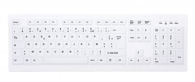 CHERRY  Clavier AK-C8100 sans fil IP65 blanc (FR)