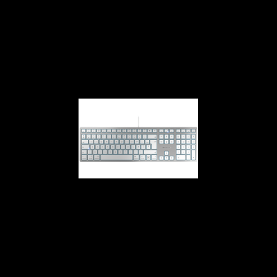 CHERRY  Clavier KC 6000C FOR MAC USB Type-C argent/blanc