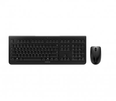 CHERRY  DW 3000 - ensemble clavier et souris - US - noir