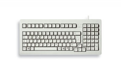 CHERRY  G80-1800 - Clavier - PS/2, USB - Allemand - gris clair