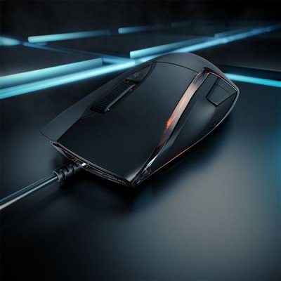 CHERRY  MC 3.1 - Souris - droitiers et gauchers - optique - 7 boutons - filaire - USB 2.0 - noir 