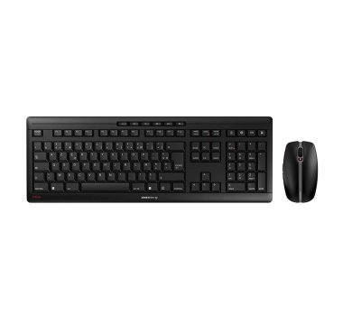 CHERRY  Pack clavier & souris STREAM DESKTOP RECHARGE sans fil noir