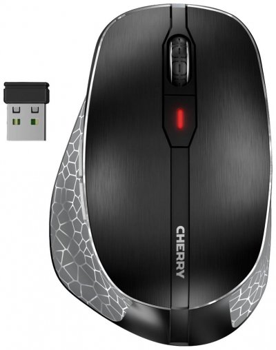 CHERRY  Souris Mw 8c Ergo Sans Fil Usb & Bluetooth