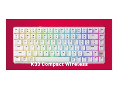 CHERRY  XTRFY K33 Compact Wireless (Blanc)