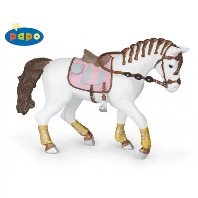PAPO Cheval tress&eacute; Multicolore 