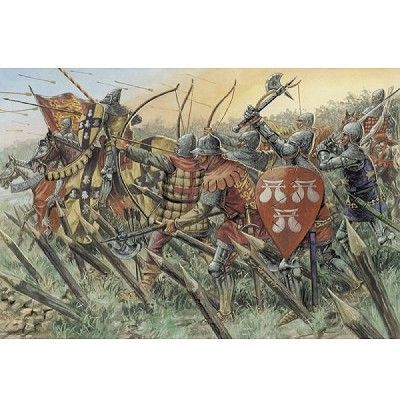 ITALERI Chevaliers et Archers Anglais