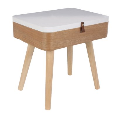Chevet Vintage avec Porte Abattante - ELANNA - ALTOBUY