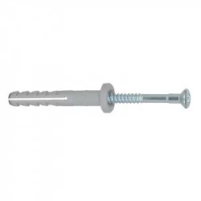 FISCHER Cheville  NF &agrave; clou nylon 6mmx60mm/30mm bo&icirc;te de 100