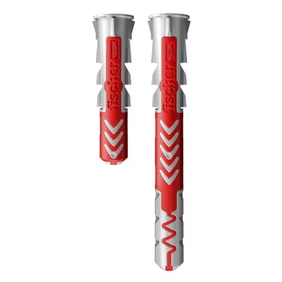 FISCHER Cheville tous mat&eacute;riaux DuoPower 6x30 + Vis - Boite de 50 - 555106