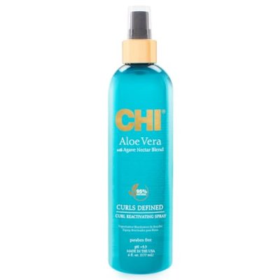 CHI  Spray raviveur Aloe Vera pour cheveux boucl&eacute;s - 177 ml T.U
