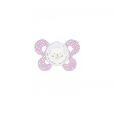 CHICCO  physio comfort sucette en silicone rose 6-12 mois 7491311