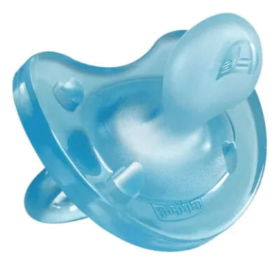 CHICCO  physio soft sucette en silicone bleu 6-12 mois 271221 