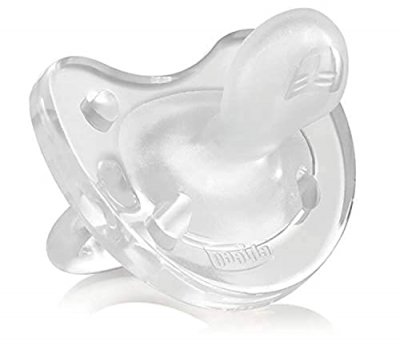 CHICCO  physio soft sucette en silicone transparent 12 mois+ 181001