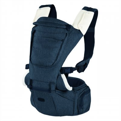 CHICCO  porte-b&eacute;b&eacute; Denim junior polyester/mesh jeans bleu 