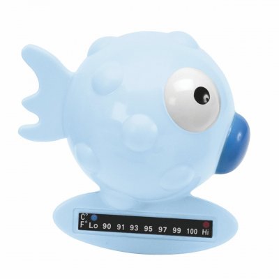 CHICCO  Thermom&egrave;tre de Bain Poisson Bleu Bande Thermique 1 unit&eacute;