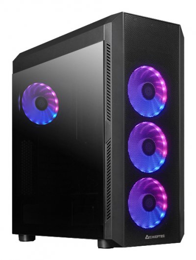 CHIEFTEC  CG-04B-OP unit&eacute; Centrale Bo&icirc;tier Midi-Tour Noir