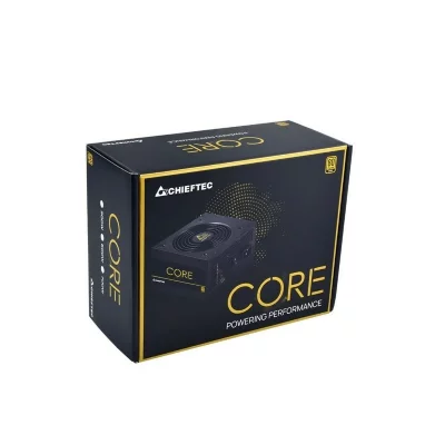 CHIEFTEC  Core 600W ATX 12V 80 Plus Gold Active PFC 120mm Silent Fan