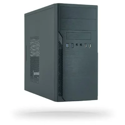 CHIEFTEC  Elox Series HO-12B - Tour - micro ATX 350 Watt (ATX) - noir - USB/Audio 