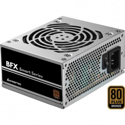 CHIEFTEC  Smart 450W unit&eacute; d'alimentation d'&eacute;nergie 20+4 pin ATX ATX Noir, Argent