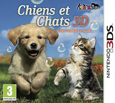 Chiens et chats jeu console 3ds