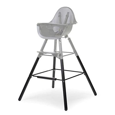 CHILDHOME  Evolu Extra Set De Pieds Longues + Repose Pieds Bois Noir