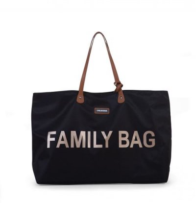CHILDHOME  family bag sac a langer noir CWFBBL