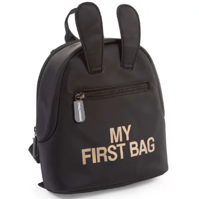 CHILDHOME  Sac &agrave; dos pour enfants My First Bag Noir