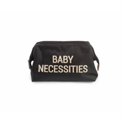  CHILDHOME Trousse de toilette enfant Baby Necessities noir/dor&eacute;
