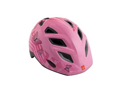 MET Childrens cycle hel  Elfo Pink Butterflies 46 - 53 cm
