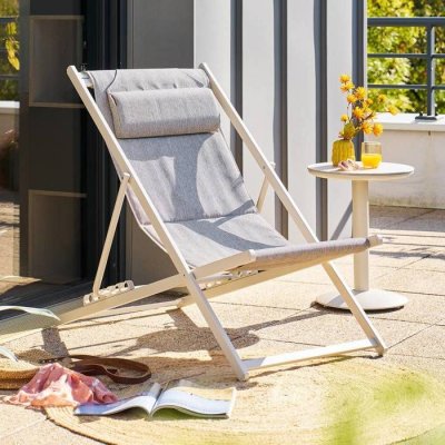 HESPERIDE Chilienne De Jardin Empilable Pliable Lunivia Argile - Hesp&eacute;ride