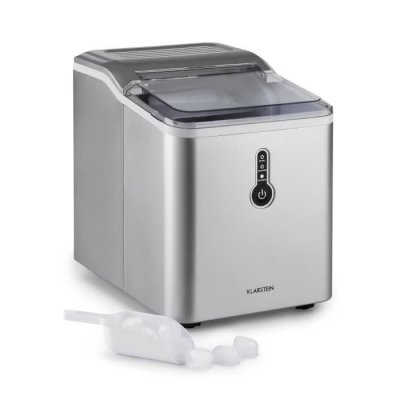  ChillOut - Machine &agrave; gla&ccedil;ons 12 kg/24h , r&eacute;frig&eacute;ration par compression , r&eacute;servoir 1,5 litre - Noir 