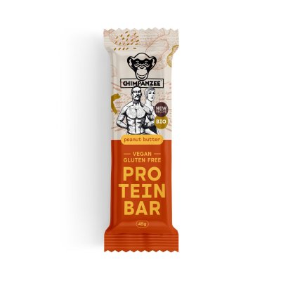 CHIMPANZEE  Peanut 45g Protein Bar Multicolore 
