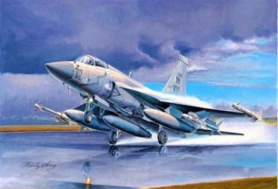 TRUMPETER Chinese Fc-1 Fierce Dragon - 1:72e - 