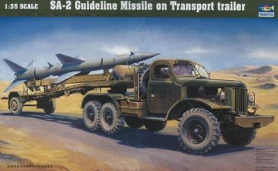 TRUMPETER Chinesischer Sa-2 Lenkraketentransporter - 1:35e - 