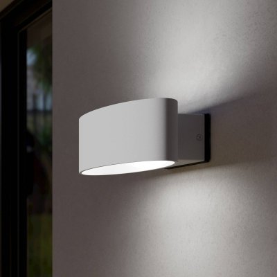 EGLO Chinoa applique murale ext&eacute;rieure led up down blanc ip54