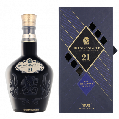 ROYAL SALUTE Chivas Regal 21 Years  70cl Whisky + Coffret cadeau