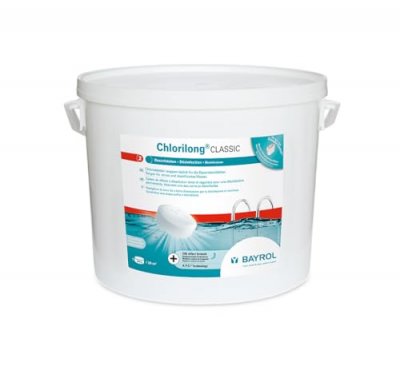 0.122850000 Chlore en galets de 250 g Chlorilong Classic - 10 kg