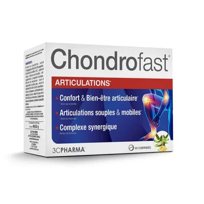 3C PHARMA Chondrofast Articulations 60 Comprimes 