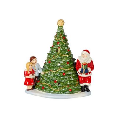 VILLEROY & BOCH Christmas Toys P&egrave;re No&euml;l sur le sapin Vert 