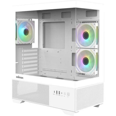 ZALMAN CHRONIX - Boitier sans alimentation, Format ATX, Blanc - Neuf