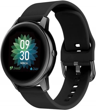 CHRONUS Chrono Montre Connect&eacute;e 2021 - Noir